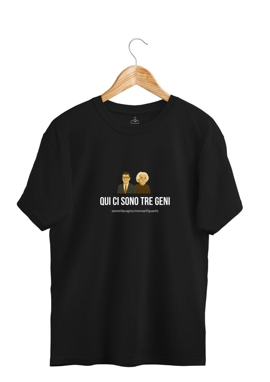QUI CI SONO TRE GENI (senonlacapiscinonseiilquarto)